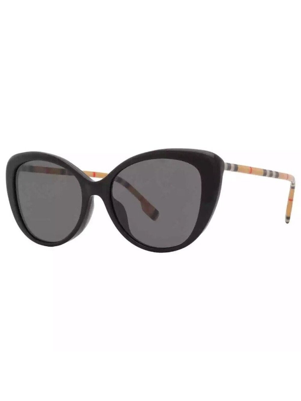 Burberry Dark Grey Cat Eye Ladies Sunglasses BE4407 385387 54 BE4407F 385387 54